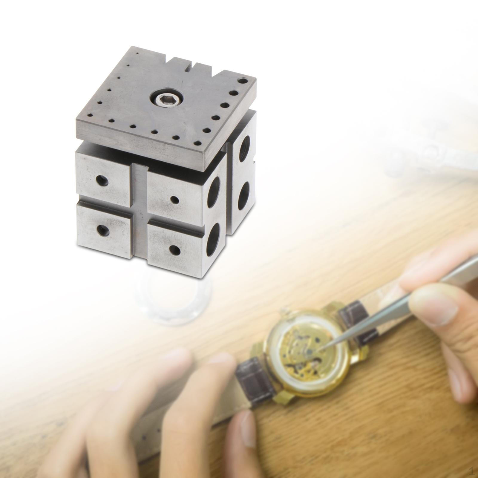 

Часы Dapping Block Механизм Держатель Корпуса Задняя Крышка Открывалка Ремонт Клепальный Штырь