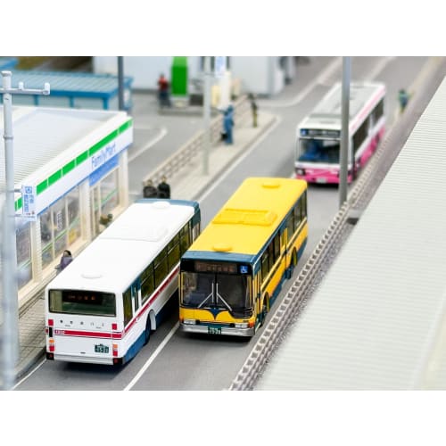 The Bus Collection Bus Collection Funabashi Shinkeisei Bus Retro Color Set of 2 Diorama Supplies