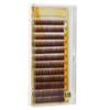 Mixed Dark Brown False Eyebrow Extension Fake Eyebrow Enhancer Individual Eyebrows 5-8mm