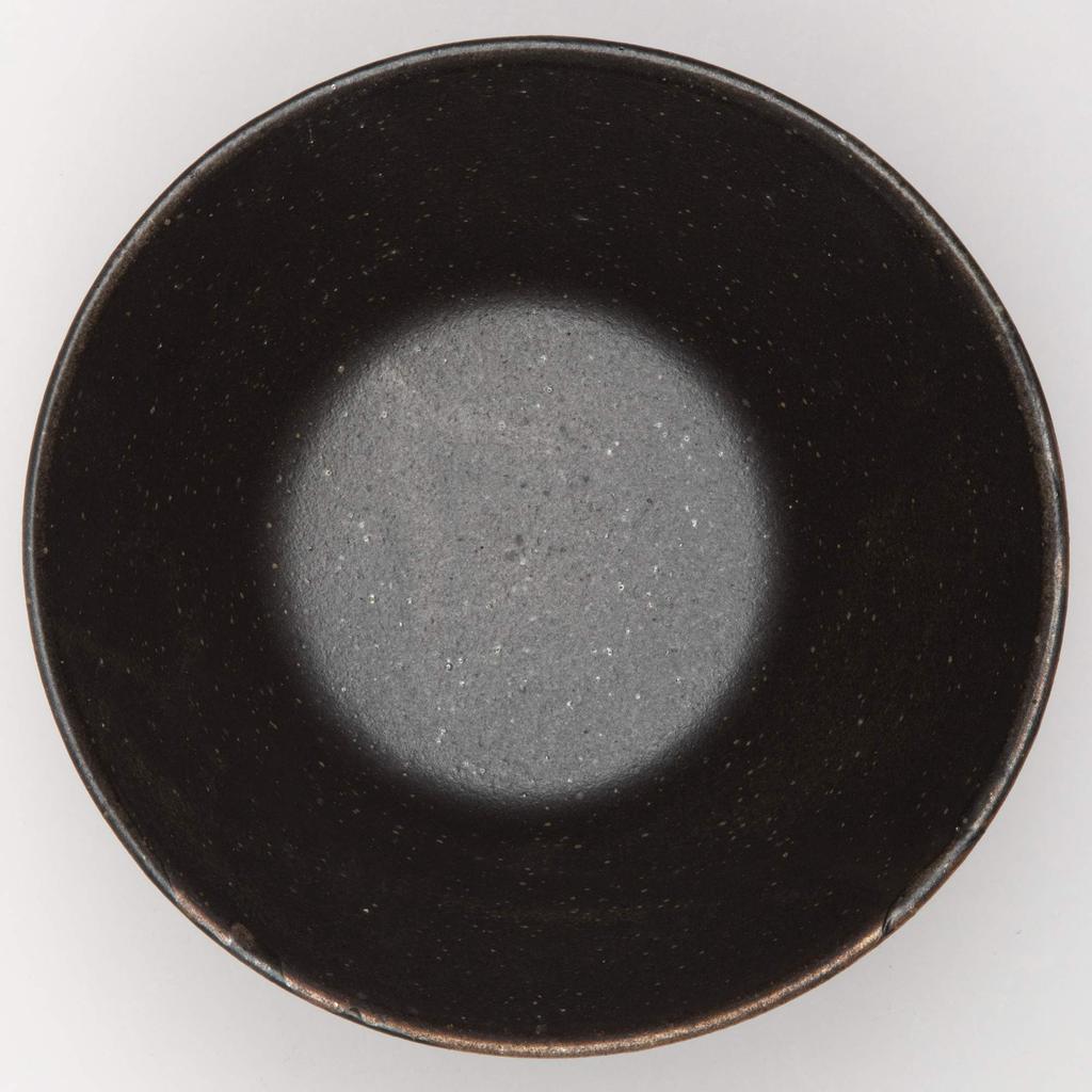 Shigaraki Ware Hechimon Bowl, Rust-smoked Finish, MR-3-3481