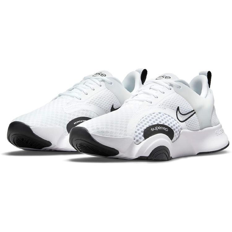 (WMNS) Nike SuperRep Go 2 'White Pure Platinum Black' Women's CZ0612-100