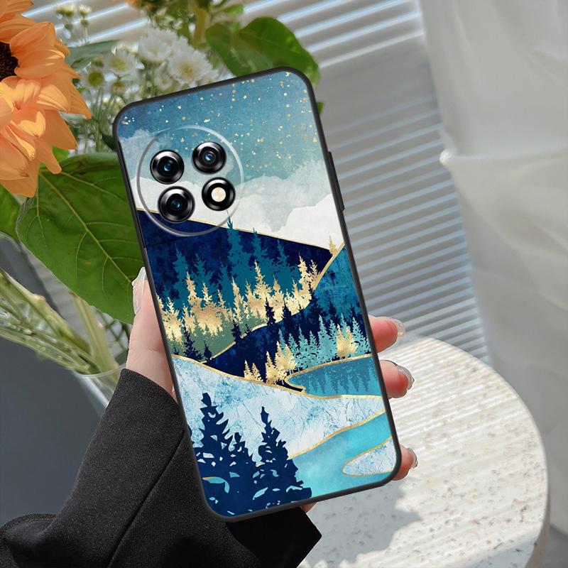 

Чехол «Лунное сияние Лес Океан Звезды» для OnePlus Nord 5 CE 2 3 4 Lite N20 N30 OnePlus 13T 13R 15 13 12 11 10 10T 8T 15R OnePlus 9Pro