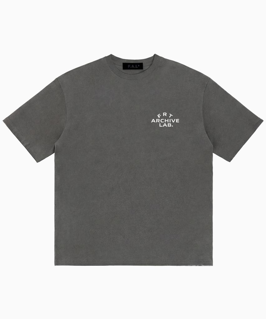 Peulonteuakaibeulaeb Frt Oversized Short Sleeve T-Shirt [Charcoal]