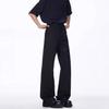 American retro casual black micro-Latin pants men's spring and summer pendant high-end versatile suit pants