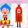 Popular Film Clown Magician Roleplay Costume For Kids Made Of Polyester Fabric