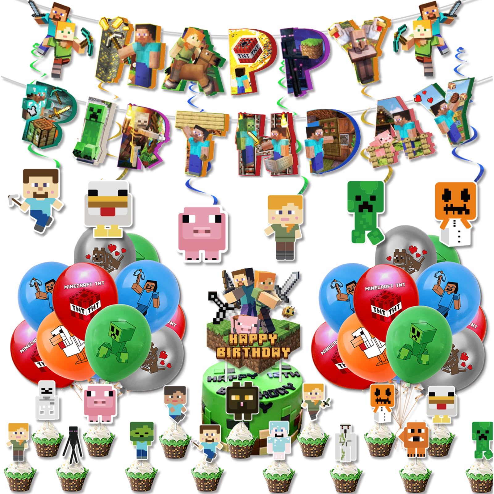 

Birthday Character Balloon Birthday Happy Birthday Easy Girls Decorations, Balloons, Garland, Decorations, Garland, Balloons, Decorations, Kids, Boys,
