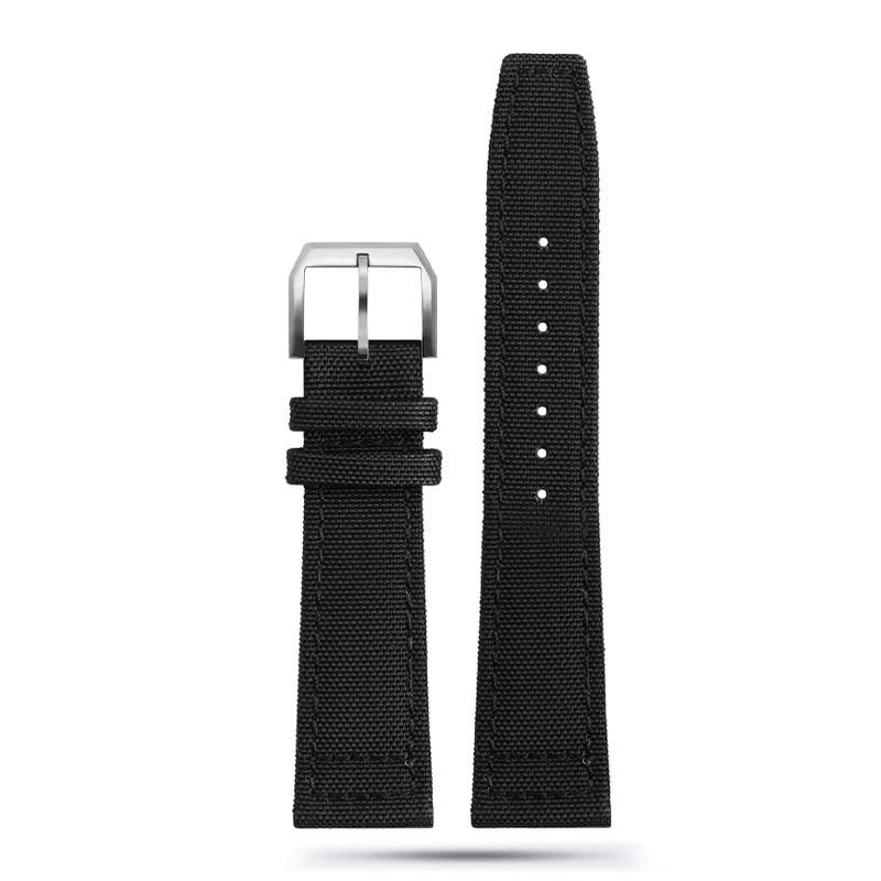 Voor IWC pilot Mark XVIII Spitfire Portugal serie outdoor sporten nylon canvas horlogeband voor heren 20 21 22MM