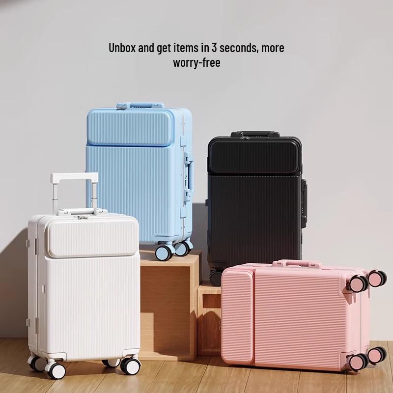Li Shen Front-Access Hardside Luggage