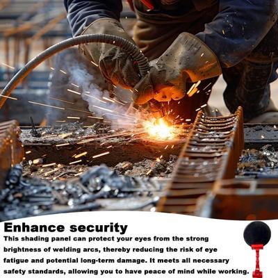 Welding Shield Welding Protector Portable Weld Shield Panel Adjustable Protecter Eye Protection For Preventing Sparks And Debris