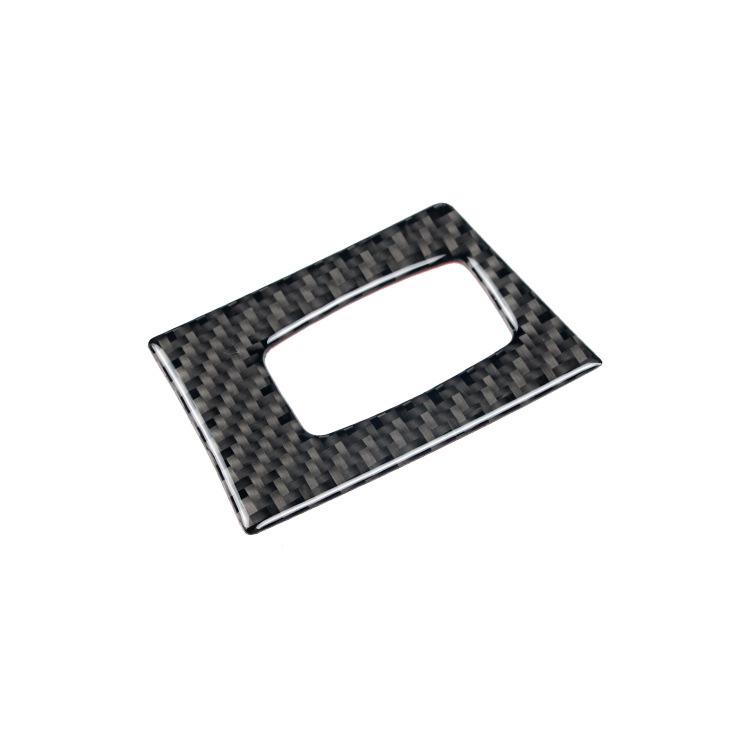 

For BMW 3 Series E90 2009-2012 Car interior modification key socket resin carbon fiber decorative stickers interior accessories чорний