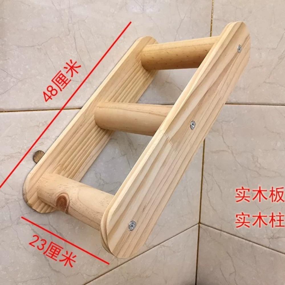 Solid Wood Wall-Mounted Cat Climbing Ladder Sturdy and Durable Cats Climbing Frame Scratching Cat Jumping Platform Pet Products