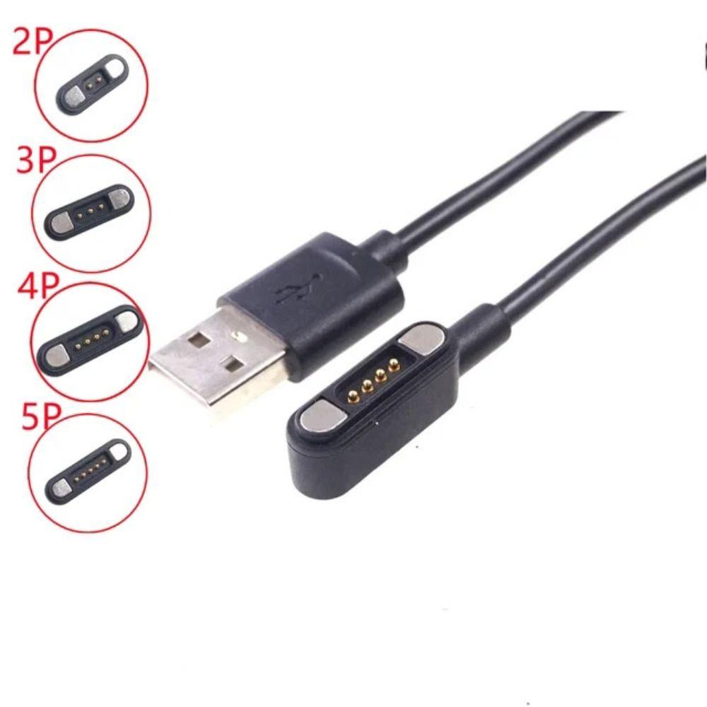2Pin 3Pin 4Pin 5Pin DC Magnetic Pogo Pin Connector 2A Magnetic Contact Connector