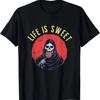 Rolig Livet Är Sött Döden Ängel av Döden Lollipop T-shirt
