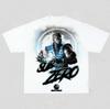 Mortal Kombat-Sub Zero Game Printing T-shirt Men's Clothing Women's 2026 Summer New High Quality Cotton Short-sleeved T