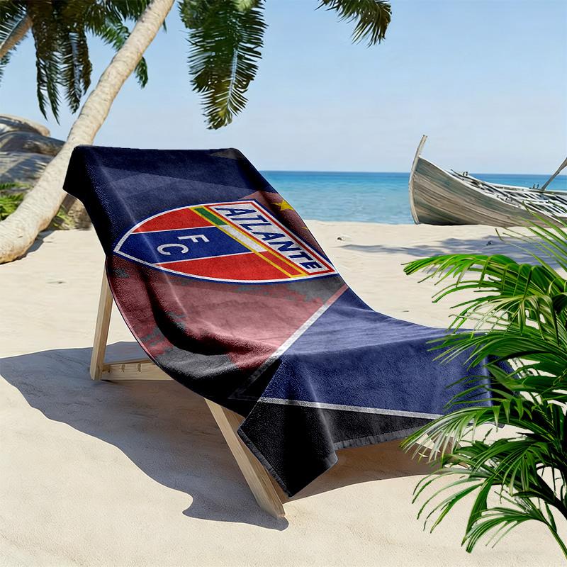 Atlante FC Print Beach Towel, Large Soft Quick Dry Towel for Beach Camping Swimming