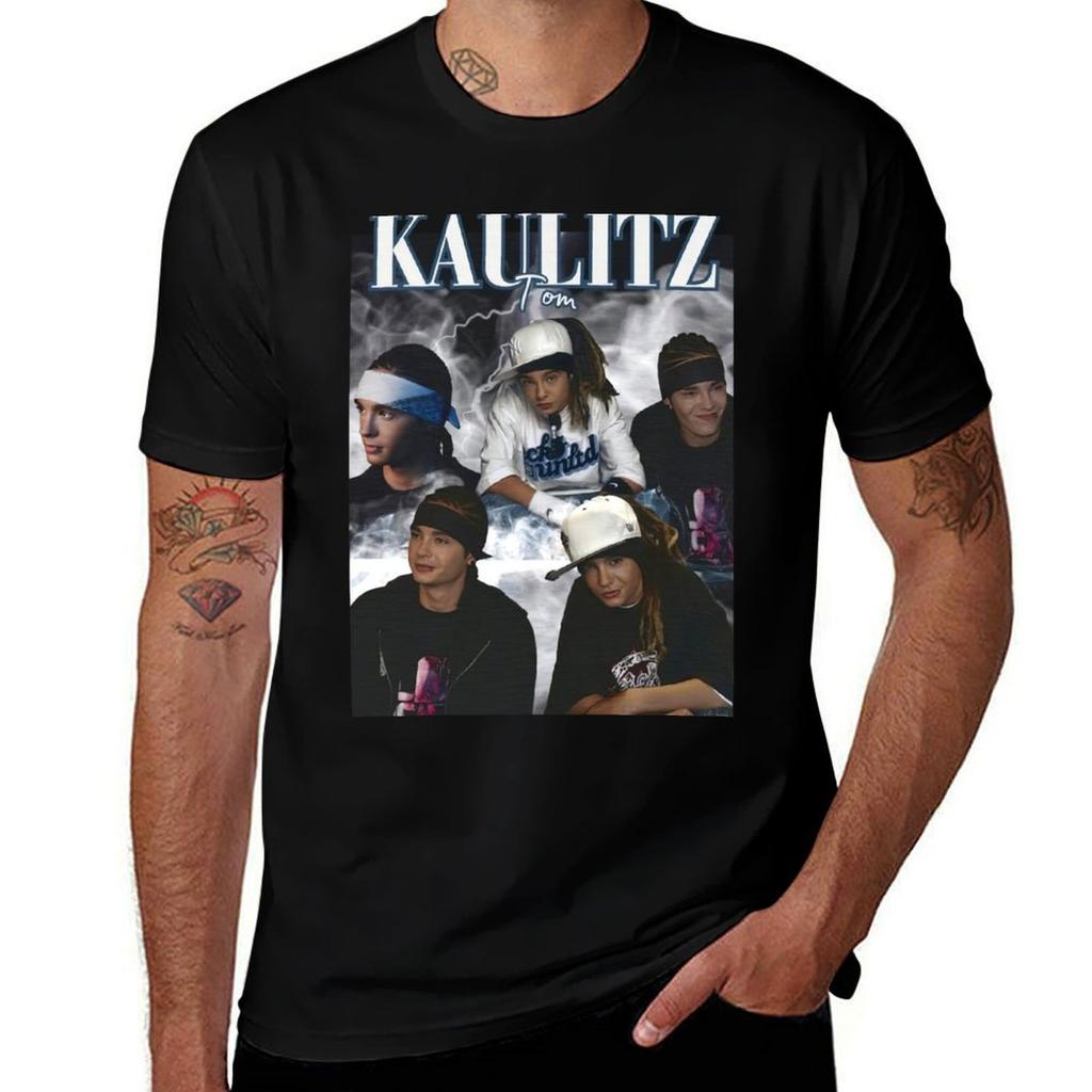 Tokio Hotel Tom Kaulitz Tshirt Large Size Breathable Tee Tshirt