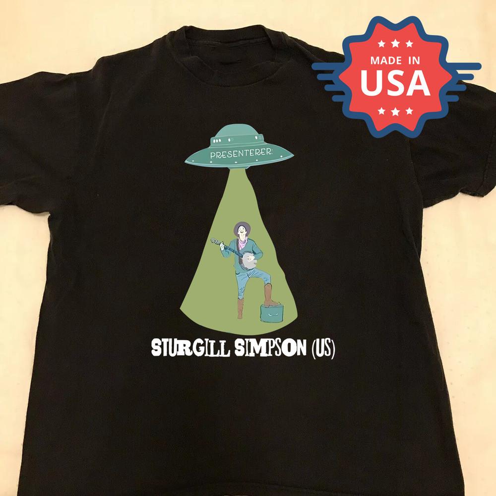 

Sturgill Simpson Presenterer Cotton Shirt Unisex Concert S to 5XL EL387 Unisex T-Shirt S