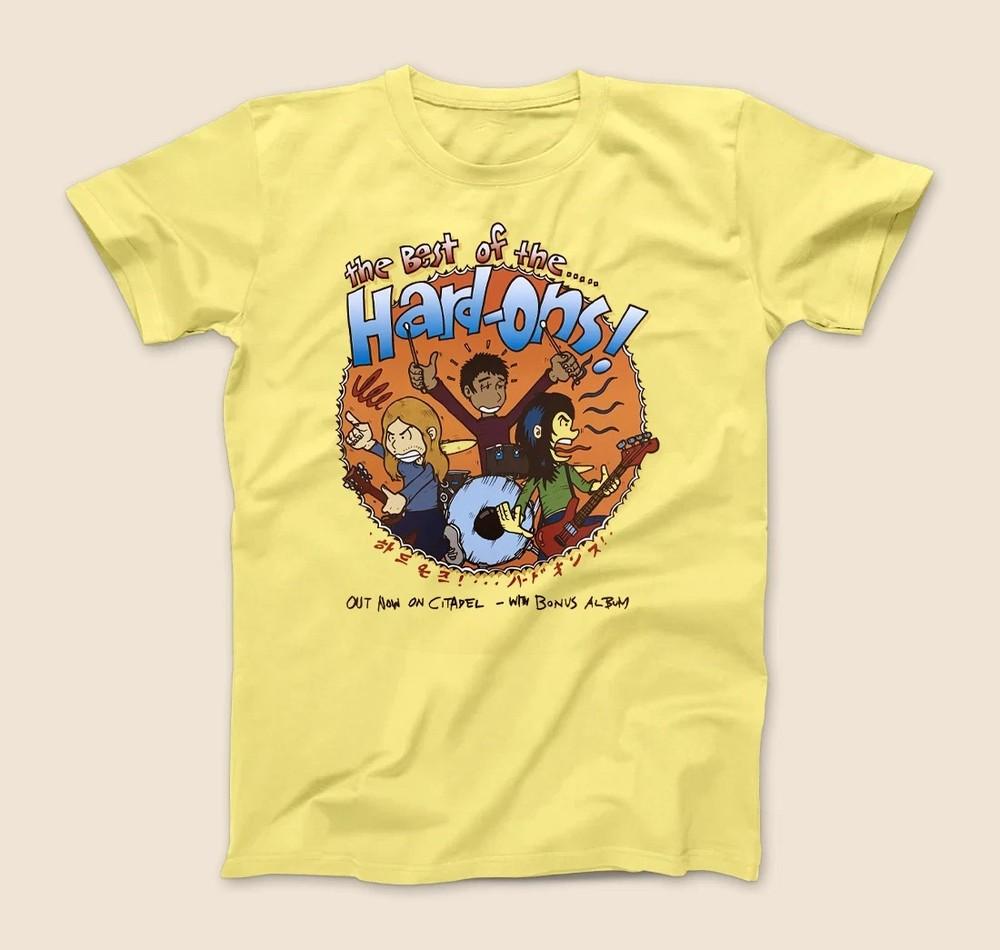 

New Hard Ons Poster Band T-shirt Full Size S to 5XL Unisex T-Shirt M