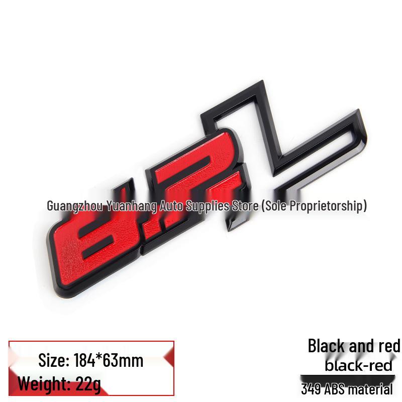 Ford Raptor F150 6.2L Rear Tail Decorative Car Badge Sticker