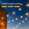Rainproof G40 Solar Decorative String Lights for Home & Courtyard, Ideal for Festive Ambiance