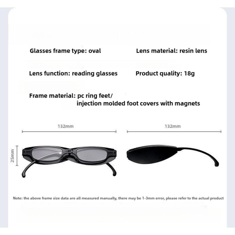 Anti Blue Light Folding Reading Glasses Women Men Alloy Blue Light Blocking Prescription Glasses with Cases +1.0 To +4.0