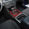  ABS Interior Gear Shift Panel Decoration Protective Cover Sticker Fit For Dodge Charger 2015 Up Interior Accessories