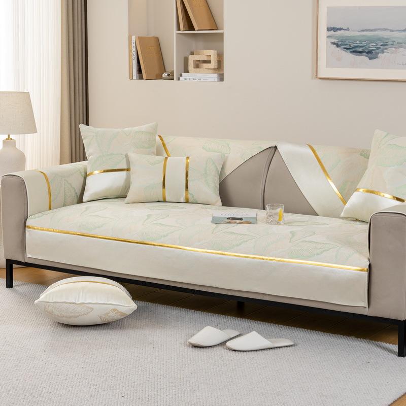 Подушка для дивана из жаккардового шелка Ice Silk — фото 3