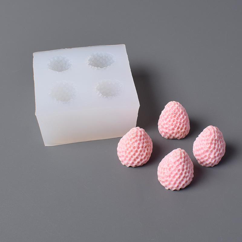 Strawberry Silicone Cake Mold for DIY Baking & Fondant Decoration