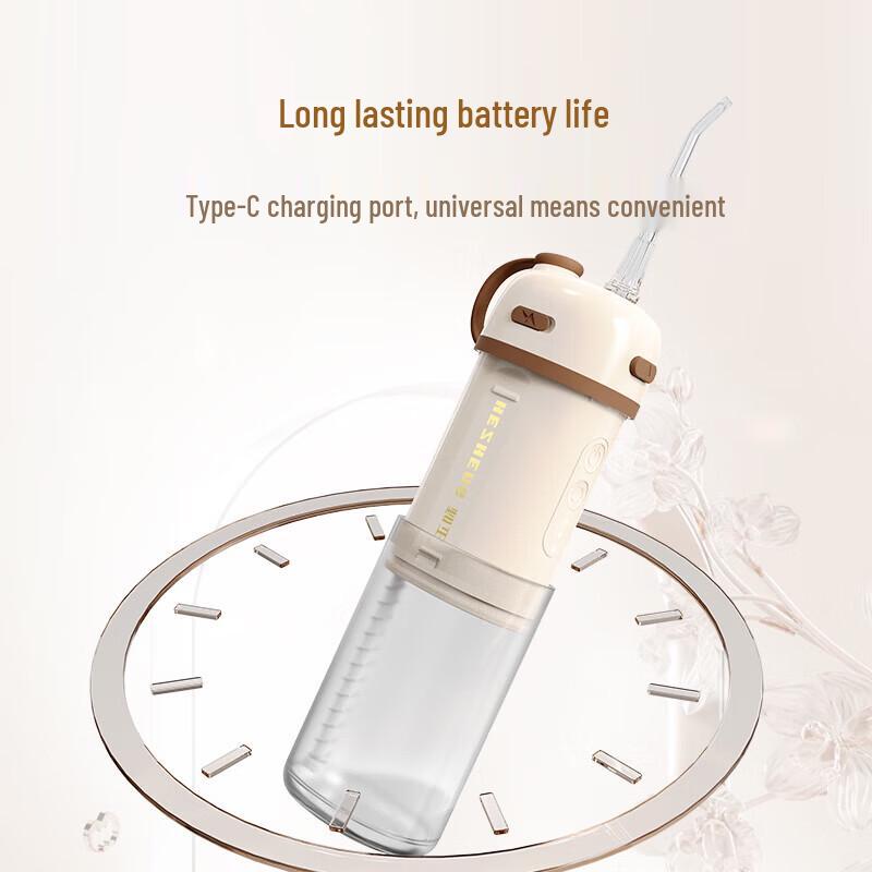 HEZHENG Portable Water Flosser CN plug (adapter included)