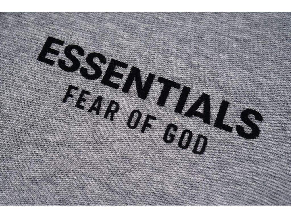 FOG Essentials Unisex Long Sleeve Printed Hoodie - 350g Cotton Fabric