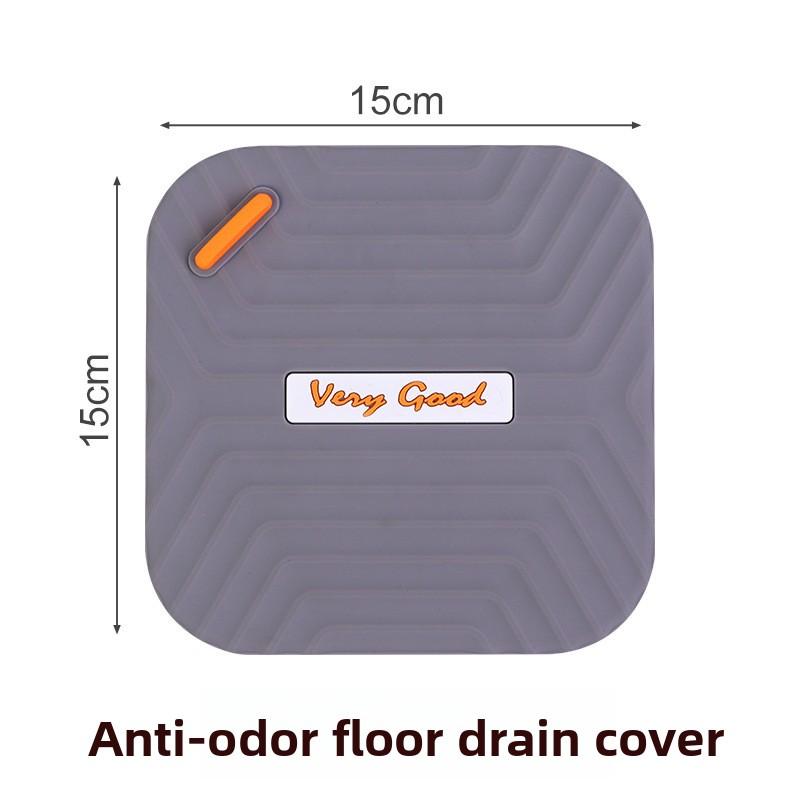 Silicone Anti-odor Pad for Floor Drain Cover, Kitchen, Bathroom, Toilet, Silicone Sewer Floor Drain Cover