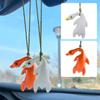 1pc New Car‘s Mounted Color Changing Roast Duck Pendant Resin Harmless Originality Rearview Mirror Decoration Cute Swing Lanyard
