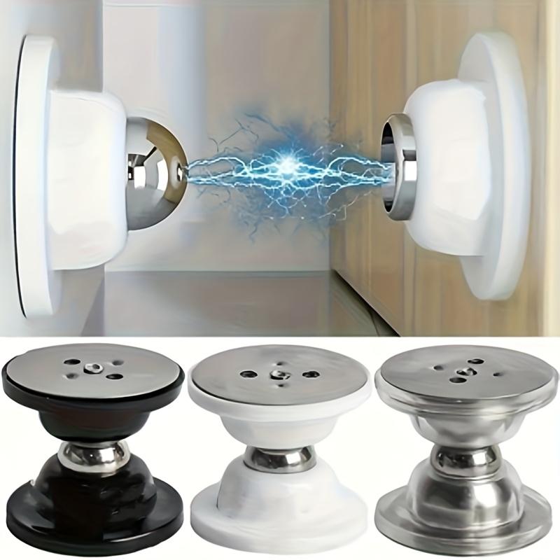 [Door Stopper Kit] 2pcs/set Door Stopper Kit - No Drilling Required, Shock and Weather Resistant, Floor Suction Door Soft Rubber Magnet