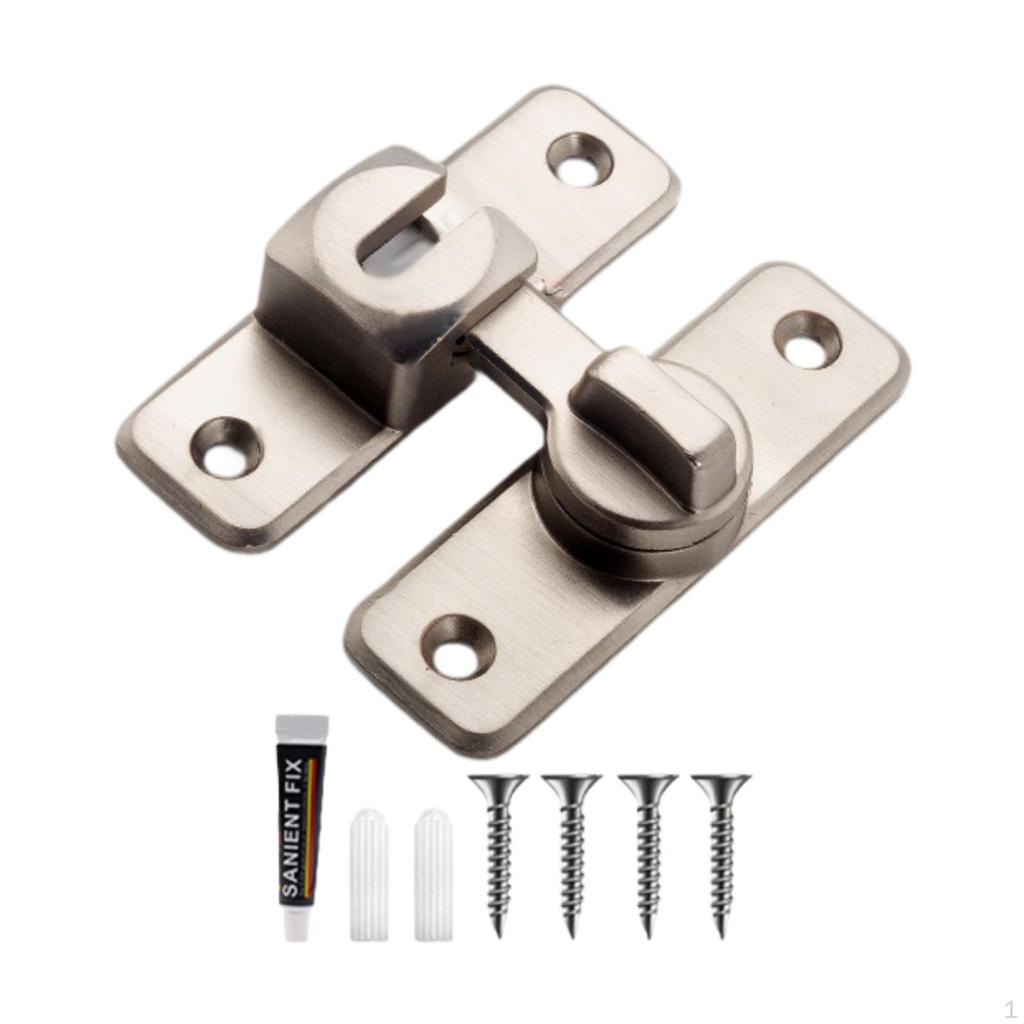 Barn Door Lock Latch Room Door, Hardware, Heavy Duty Bolt Locks for Home Security Office