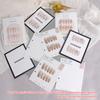10Pcs Nail Display Cardboard Fake Nails Card Handmade For Press On Nails Photographprops Manicure Sample Display Salon