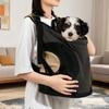 Adjustable Cats Chest Carriers For Hiking Travel Breathable Pet Front Carrying Bag With Safety Buckles for Transportation