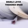 1 Pair Classic Shoelaces Rubber Band for Shoes Flat Braided Hollow Rope Laces Simple Leisure Sports Shoestring 100/120/140/160CM