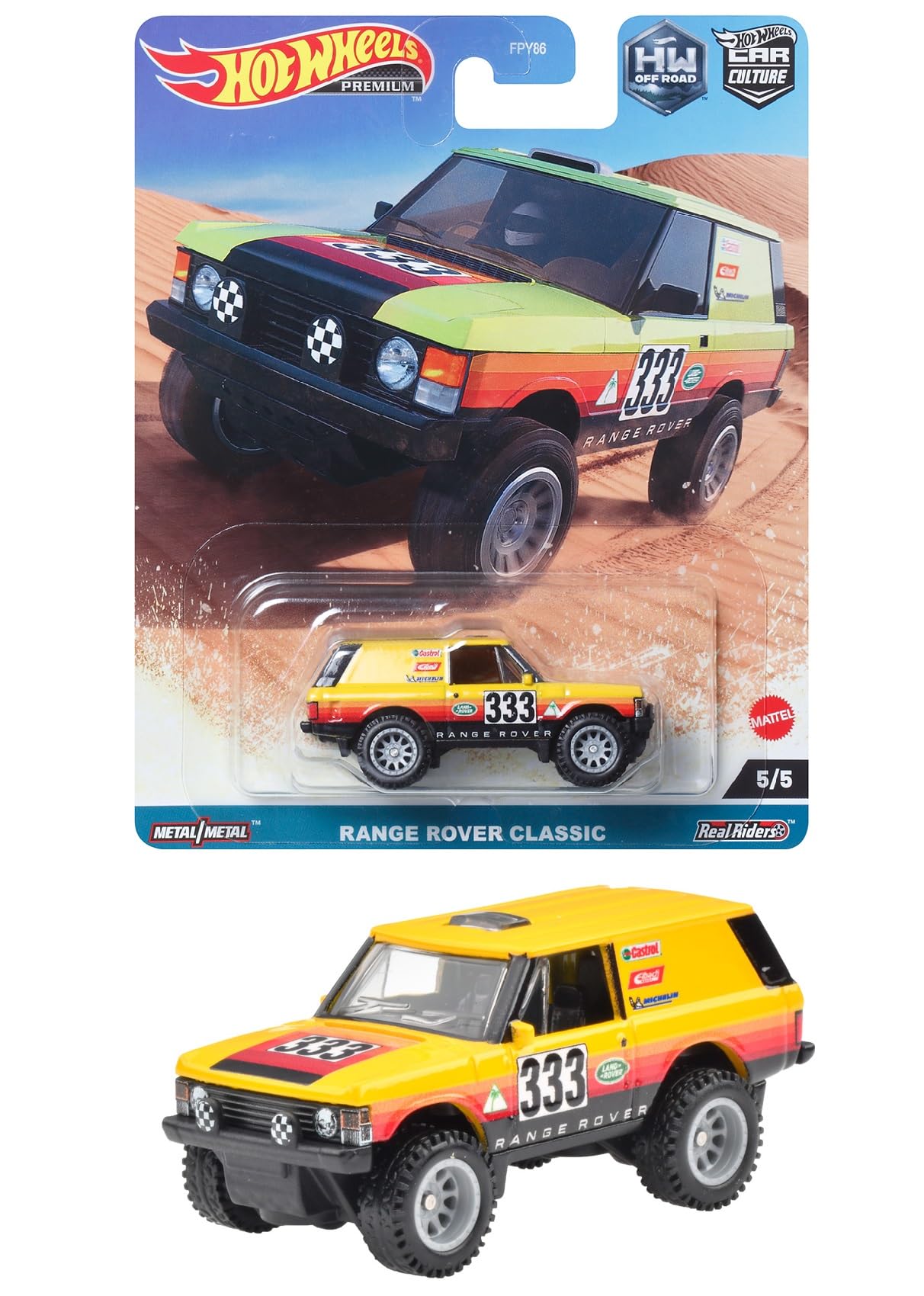 Hot Wheels Car Culture Off-Road Range Rover Classic HKC71