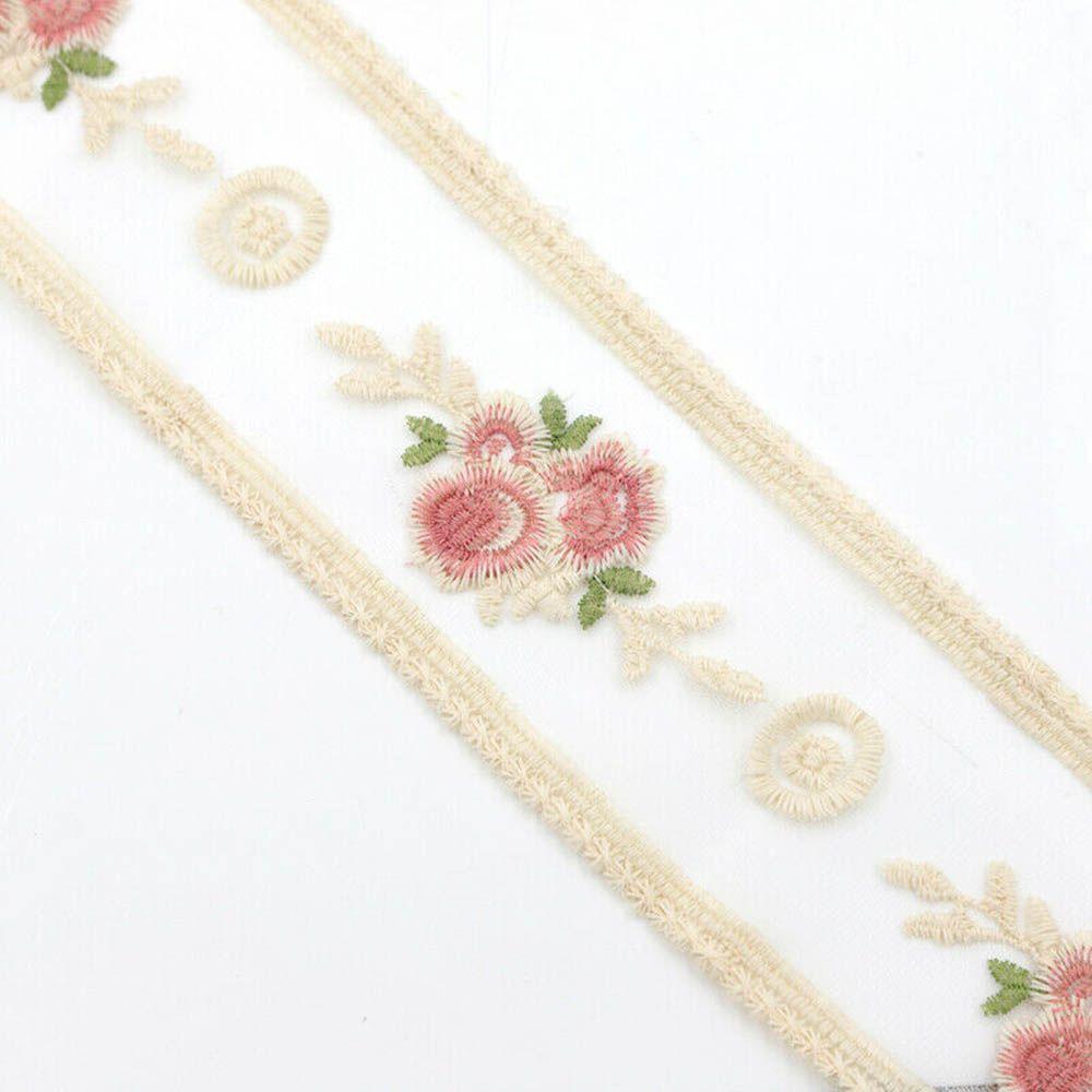 Dress Accessories Decoration Garments Craft Wedding Flowers DIY Lace Ribbon Embroidered Lace Trims