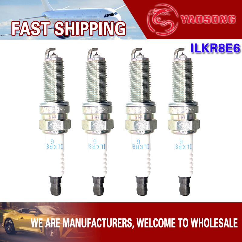 4X LASER IRIDIUM SPARK PLUGS FOR MINI Cooper S JCW R55 R56 R57 R58 R59 R60 R61 ILKR8E6 1422 4PCS