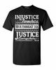 Injustice Anywhere Is A Threat To Justice Everywhere T-shirt MLK Shirts