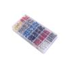 1250pcs HSC8 6 4A Tube Type Terminal Set White Black Red Blue Yellow Gray Mix Colors 0.25 10MM2 with Storage Case