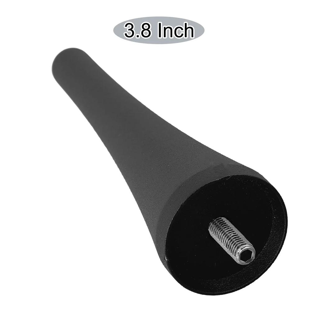 For Mazda For Miata Mast Radio Antenna Antenna Mast Radio Black 3 8x1 06 Inch 9 6x2 7cm Aluminum Black For Mazda