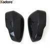 For Mitsubishi Eclipse Cross 2017 2018   Carbon Fiber Car Rearview Mirror Cover Trim Side Wing Mirror Cap Accessories