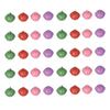 40 Pcs Bells Pink Green Purple Red Small Bells for Christmas Decoration DIY Crafts Jewelry Keychain Pendant Pets