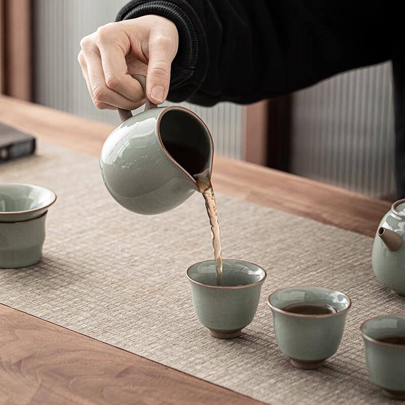 Soshi Ceramic Ge Kiln Kung Fu Tea Set