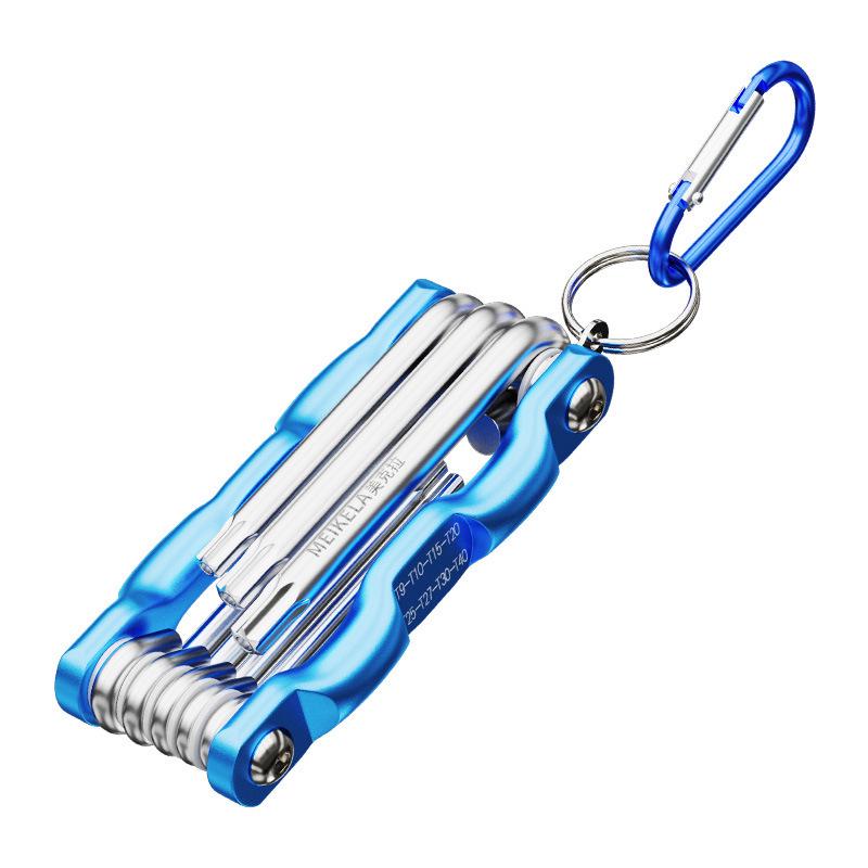 Multi-functional Folding Hex & Torx Wrench Set