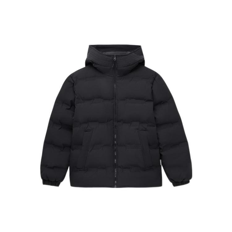 New Balance Sports Down Jacket Asia Sizing Black Men s AMJ24375-BK XXL