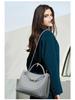 B's Retro Woven Women's Shoulder Tote Bag with Metal Rope Buckle – Large Capacity