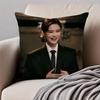 Popular fashion Chinese singer LLi Yuchun Cushion Cover Pillowcase Antidustmite Invisible Zipper Short Plush Sofa Cushion